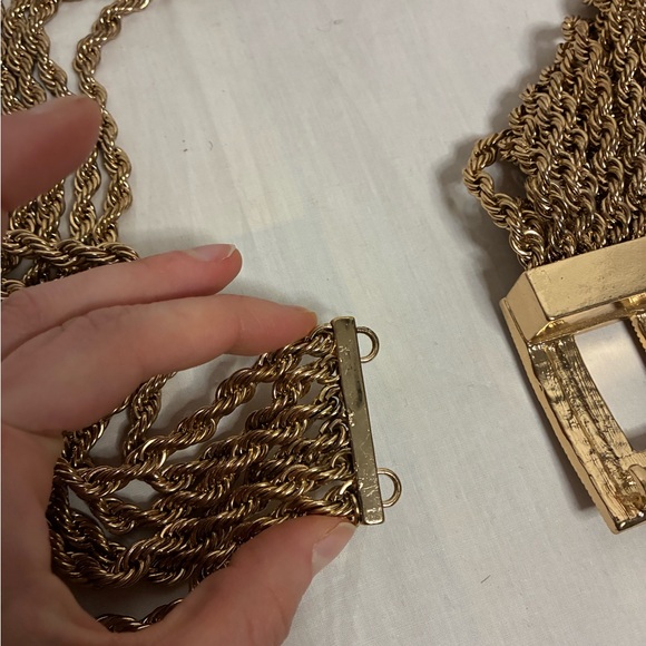 Zara Gold Chain Rope Belt - Picture 7 of 10
